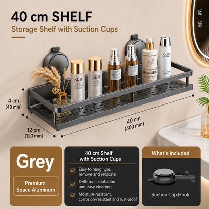LuxeHold Bathroom Shelf
