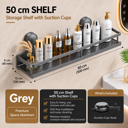 LuxeHold Bathroom Shelf